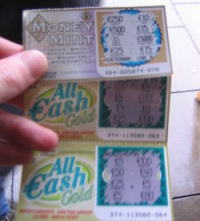 Winning scratchcards