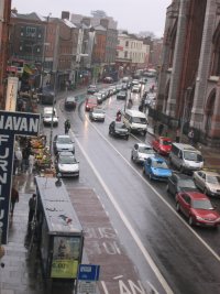 Veggie market in Thomas Street